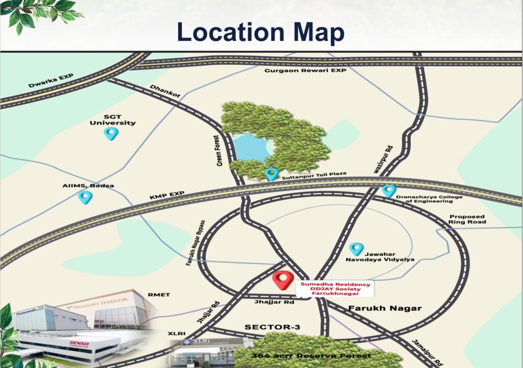 sumedha location map