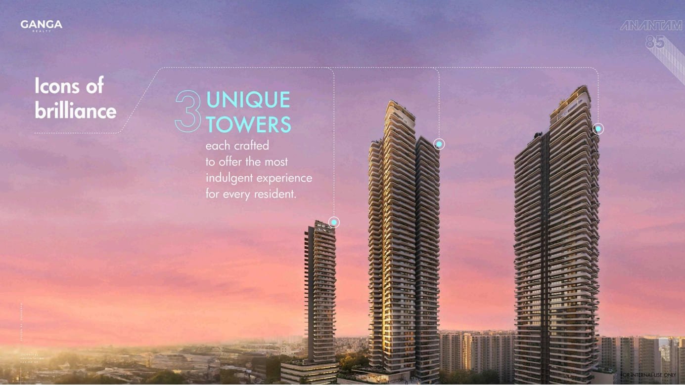 Ganga Realty Anantam 85 gurgaon