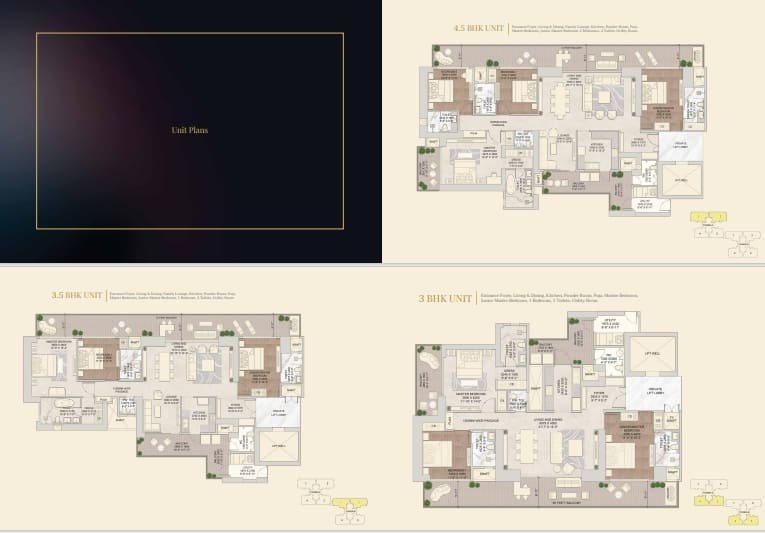 Signature Global Twin Tower floor plan layout