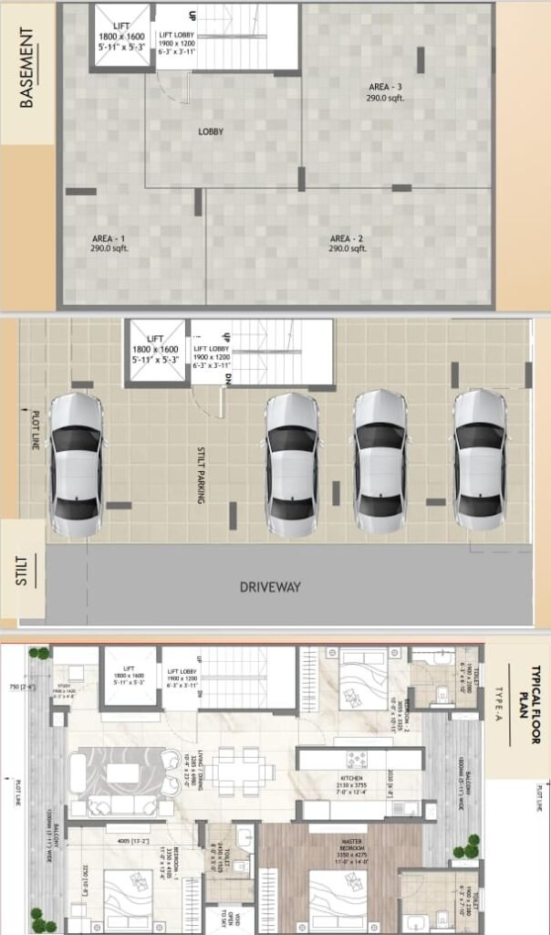 Signature Global daxin vistas floor plan