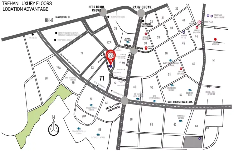 trehan luxury floors sector 71 Gurgaon