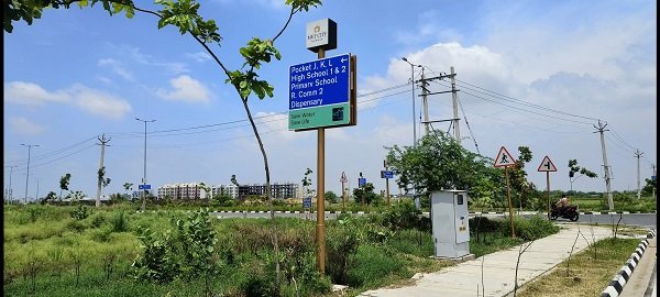 reliance met city jhajjar plots image